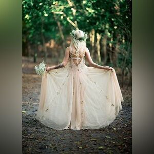 Amelie Dress by Free People Maxi Bridal Maternity Boho Photoshoot